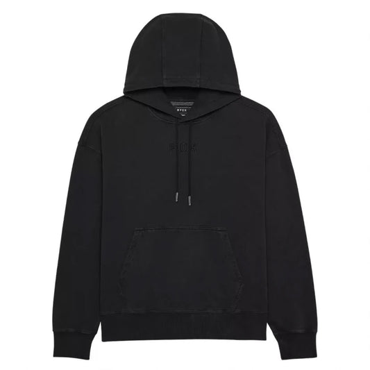 FOX WORDMARK OVERSIZED HOODIE BLACK