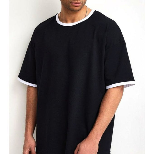 Tshirt oversize unisex noir